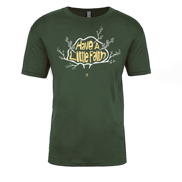 Have A Little Faith Logo T-Shirt - Forest Green