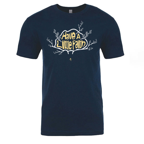 Have A Little Faith Logo T-Shirt - Midnight Navy