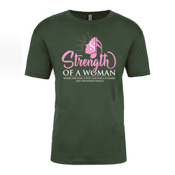 Strength Of A Woman Logo T-Shirt - Forest Green