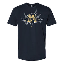 Have A Little Faith Logo T-Shirt - Midnight Navy