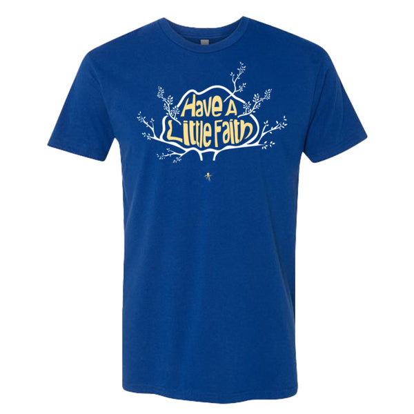 Have A Little Faith Logo T-Shirt - Royal Blue