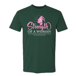 Strength Of A Woman Logo T-Shirt - Forest Green